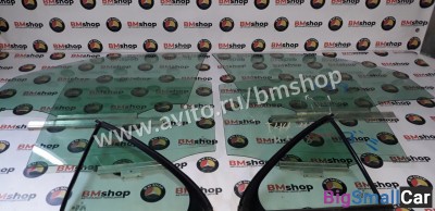 Стекло двери (комплект) Мерседес W210 из Японии - купить Верхнеяиково