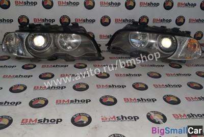 Фары ксенон bmw e46 купе до рестайлинг - купить Верхнеяиково