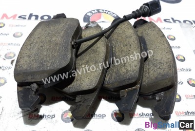 Колодки тормозные передние Volkswagen Golf Plus - купить Верхнеяиково