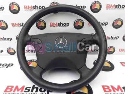 Руль Mercedes E 320 03 07 2001 W210 112941 A2104600203 - купить Верхнеяиково
