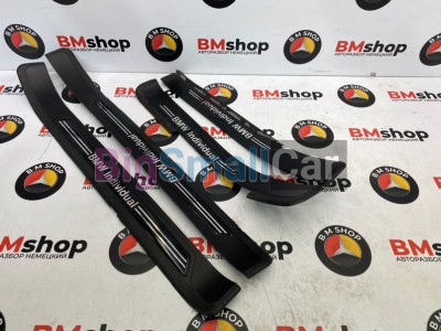 Накладка на порог внутренняя BMW 525i 2002 E39 m54b25TU 51472494821 - купить Верхнеяиково