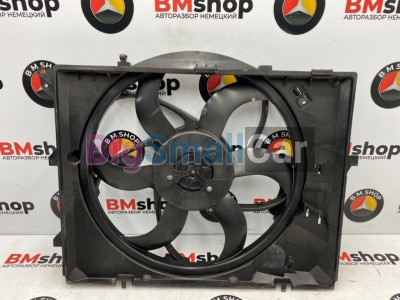Вентилятор радиатора BMW 323i 2007 E90 N52b25 17117590699 - купить Верхнеяиково