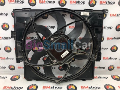 Вентилятор радиатора BMW 328i 2012г. Сентябрь F31 N20B20 17 42 8 641 963 - купить Верхнеяиково