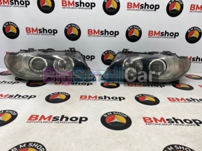 Фары BMW 2004 E46 N46B20A 63127165897