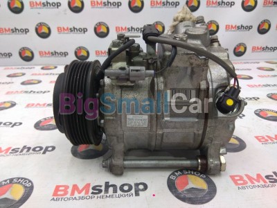 Компрессор кондиционера BMW 523i 2012 F10 N20B20B 64529216466 - купить Верхнеяиково
