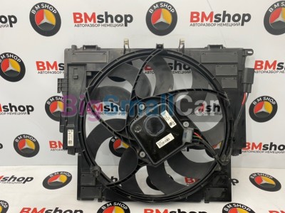 Вентилятор радиатора BMW 523i 2012 F10 N20B20B 17418642161 - купить Верхнеяиково