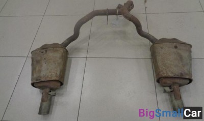 Задняя часть глушителя от Jaguar X-TYPE 2001-2009 - купить Верхнеяиково