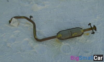 Средняя часть глушителя от Hyundai Accent 2000-2012 - купить Верхнеяиково