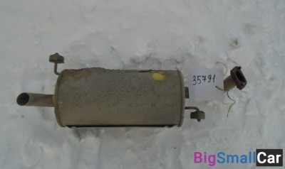 Задняя часть глушителя от Hyundai Getz 2002-2010 - купить Верхнеяиково