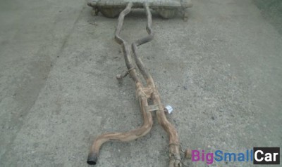 Глушитель в сборе от Porsche Cayenne 2002-2010 - купить Верхнеяиково