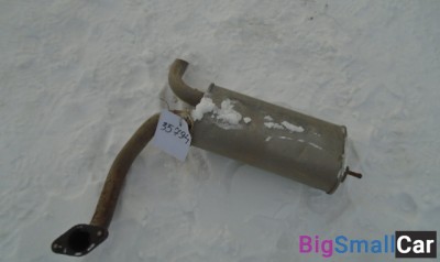 Задняя часть глушителя от Chery Kimo S12 2007-2013 - купить Верхнеяиково