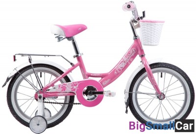 Детский велосипед NOVATRACK 165AGIRLISH.PN9 - купить Верхнеяиково
