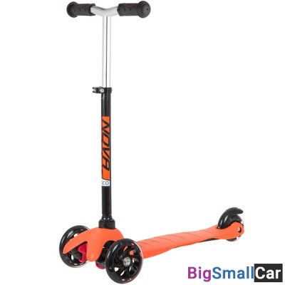 Детский самокат-кикборд 120H.DISCOKIDS.BOR20 NOVATRACK - купить Верхнеяиково