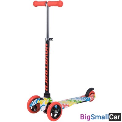 Детский самокат-кикборд 120H.DISCOKIDS.WMC8 NOVATRACK - купить Верхнеяиково