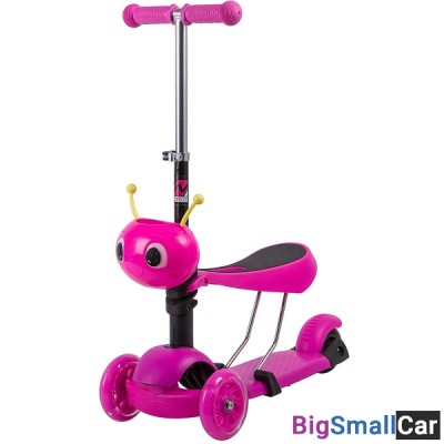 Детский самокат-кикборд 120S.DISCOKIDS.PN9 NOVATRACK - купить Верхнеяиково