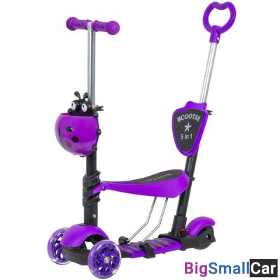 Детский самокат-кикборд FXA.SBDISCOKIDS.VL20 FOXX - купить Верхнеяиково