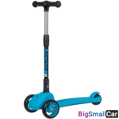 Подростковый самокат-кикборд 120F.RAINBOW.BL20 NOVATRACK - купить Верхнеяиково