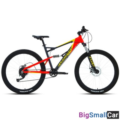 Велосипед 27,5  Forward Flare 27,5 2.0 disc AL Серый/Красный 19-20 г - купить Верхнеяиково