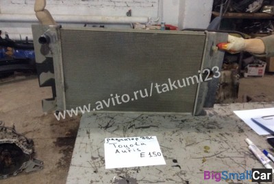 Радиатор двс Toyota Auris E150 - купить Верхнеяиково