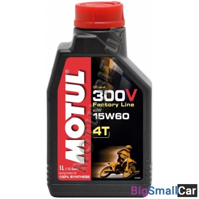 Масло моторное MOTUL 4T 300V OFF ROAD 15W60 1L 104137 - купить Верхнеяиково