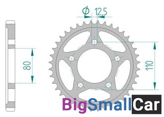 Звезда ведомая AFAM 10605-40 (JTR1334.40) - купить Верхнеяиково