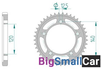 Звезда ведомая AFAM 14911-41 (JTR1797.41) - купить Верхнеяиково