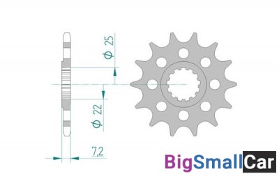 Звезда ведущая AFAM 28404-16 (JTF1516.16)  520 - купить Верхнеяиково
