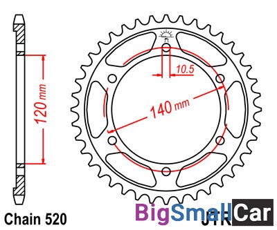 Звезда ведомая JT JTR1490.42 - купить Верхнеяиково