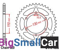 Звезда ведомая JT JTR486.45 - купить Верхнеяиково