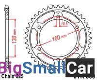 Звезда ведомая JT JTR300.49 - купить Верхнеяиково