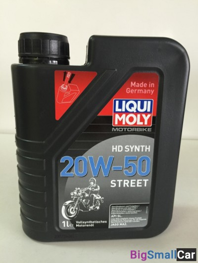 Масло моторное LIQUI MOLI 20W-50 Synth Street 1л 3816 - купить Верхнеяиково