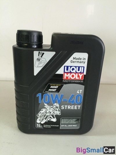 Масло моторное LIQUI MOLI 10W-40 Street 1л 7609/1521 - купить Верхнеяиково