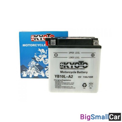 АКБ KYOTO YB10L-A2 15619 - купить Верхнеяиково