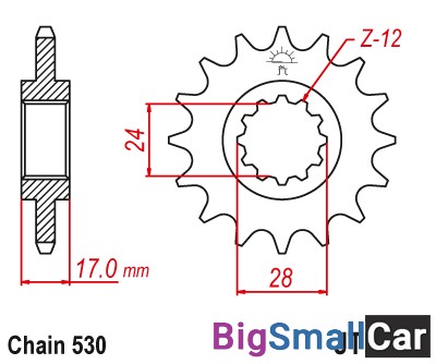 Звезда ведущая JT JTF295.15RB - купить Верхнеяиково
