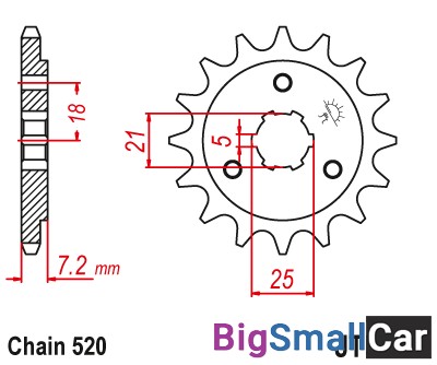 Звезда ведущая JT JTF437.14 - купить Верхнеяиково