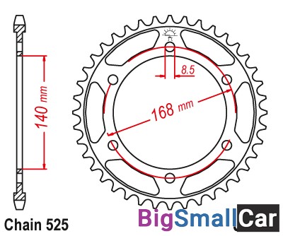 Звезда ведомая JT JTR6.41 - купить Верхнеяиково