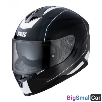 Шлем IXS HX1100 2.0 blk/grey/white XL X14070-391-XL - купить Верхнеяиково