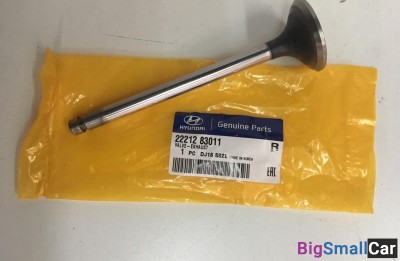 Клапан Выпускной Hyundai D6AC D6AB 2221283011 - купить Верхнеяиково