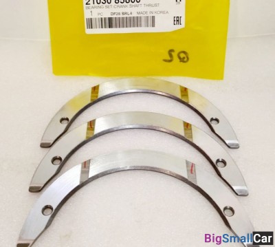 Полукольца коленвала Hyundai D6AB/AC 2103085800 - купить Верхнеяиково