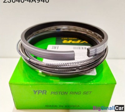 Кольца поршневые Hyundai D4CB 230404A940 - купить Верхнеяиково