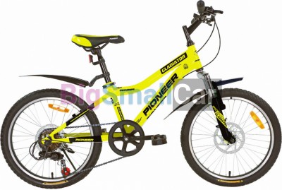 Горные велосипеды PIONEER GLADIATOR 20/11 lemon-black - купить Верхнеяиково