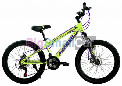 Горные велосипеды PIONEER CENTURION 24/12 lemon-black-blue - купить Верхнеяиково