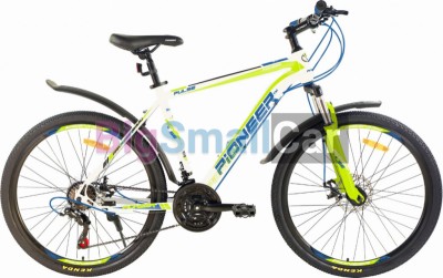 Горные велосипеды PIONEER PULSE 26/16 white-green-blue - купить Верхнеяиково