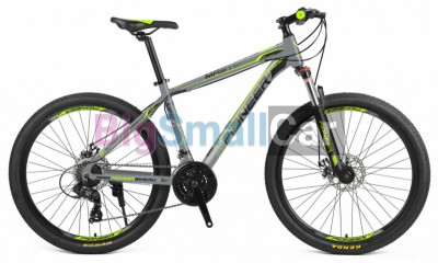 Горные велосипеды PIONEER MASTER 26 AL/19 gray-black-green - купить Верхнеяиково