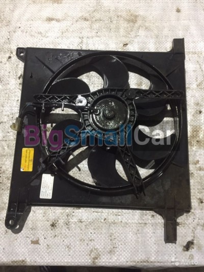Вентилятор охлаждения двигателя Деу нексия - купить Верхнеяиково