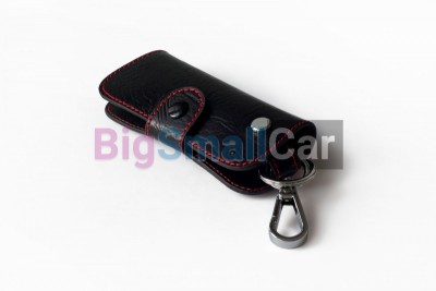 Чехол Для Ключей Mini Универсальный, Кожаный, Цвет Нити Красный bgt1006 - купить Верхнеяиково