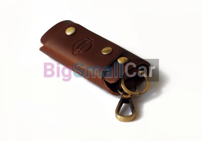 Чехол Для Ключей Nissan Универсальный, Кожаный, Темно-Коричневый bgt1062 - купить Верхнеяиково