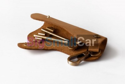 Чехол Для Ключей Volkswagen Универсальный, Кожаный, Бежевый bgt1069 - купить Верхнеяиково