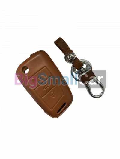 Чехол для ключа Volkswagen VW Passat Golf Beetle Passat Polo Tiaguan Touran bgt 105 - купить Верхнеяиково