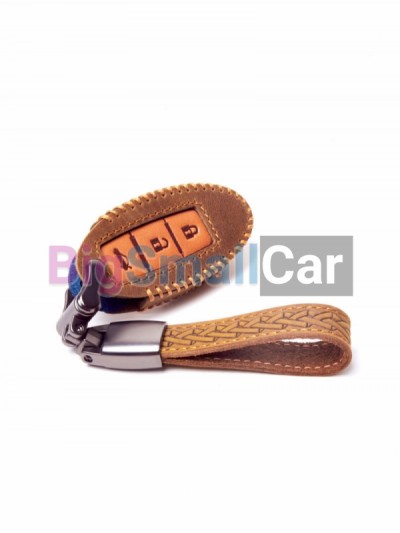 Кожаный чехол для смарт ключа Nissan/INFINITI bgt 153 - купить Верхнеяиково